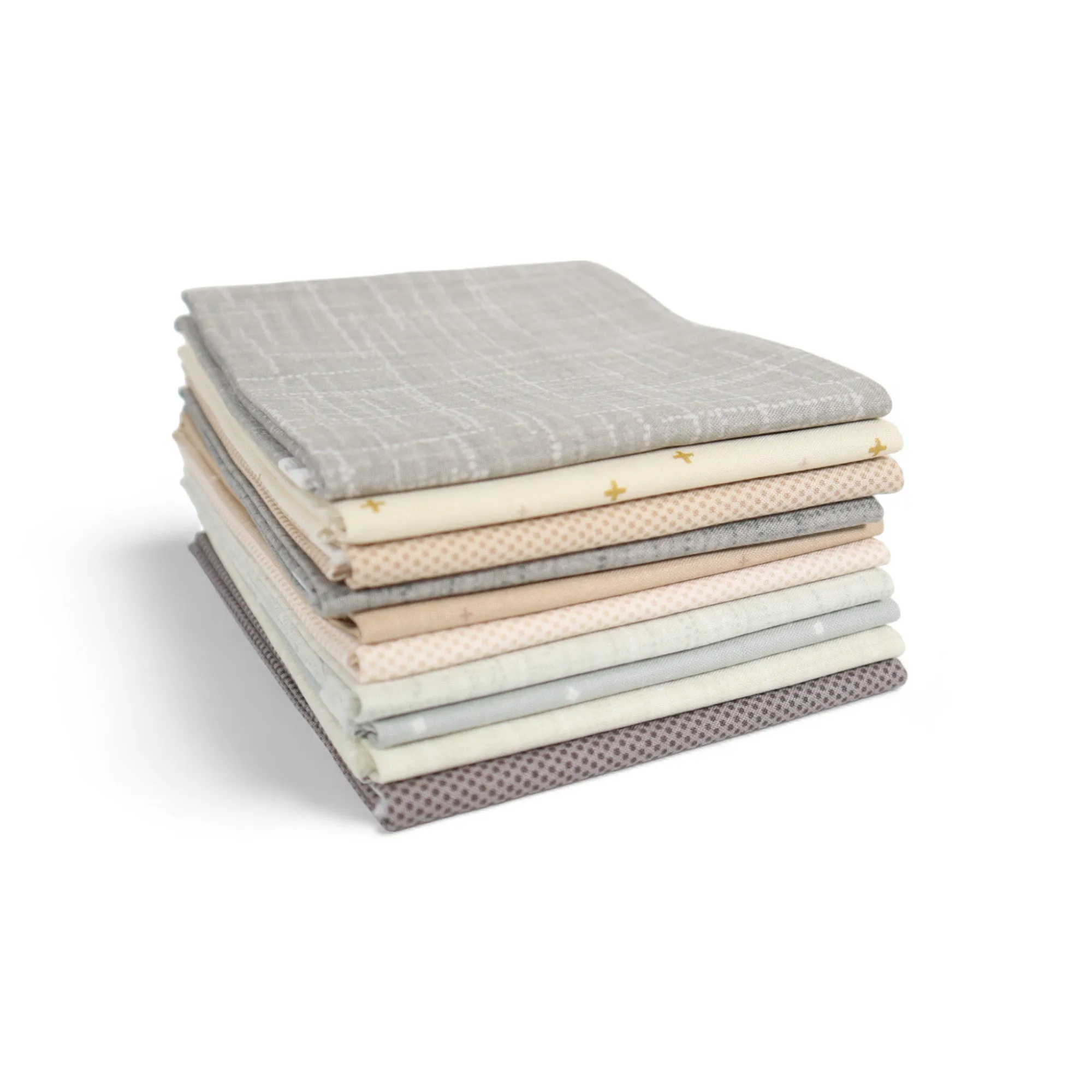 Slate (10) Piece Fat Quarter Bundle