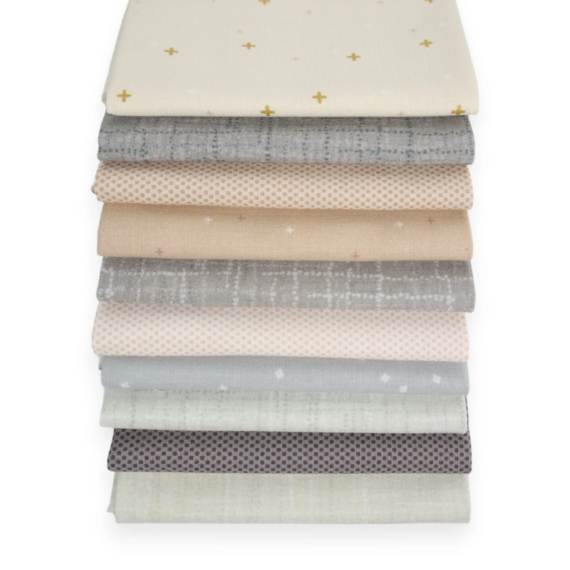 Slate (10) Piece Fat Quarter Bundle