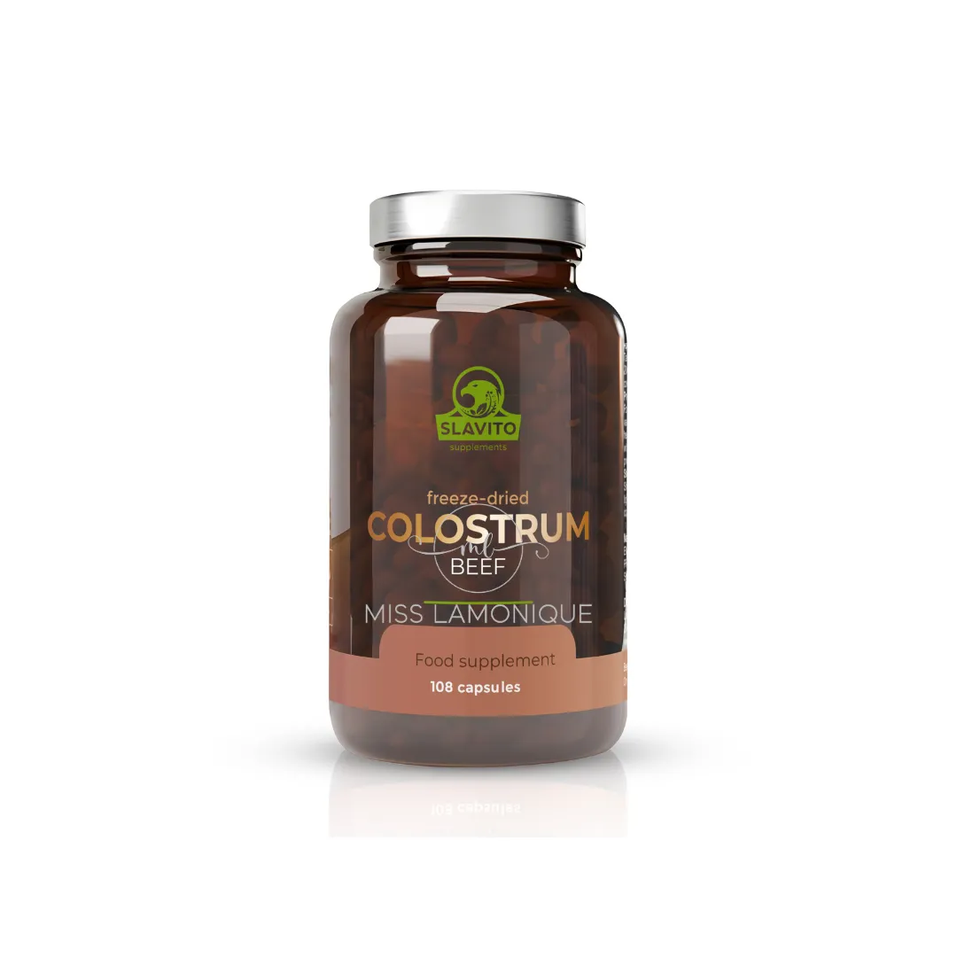 SLAVITO Freeze-dried beef colostrum, in capsules - recommended by Dr H. Czerniak
