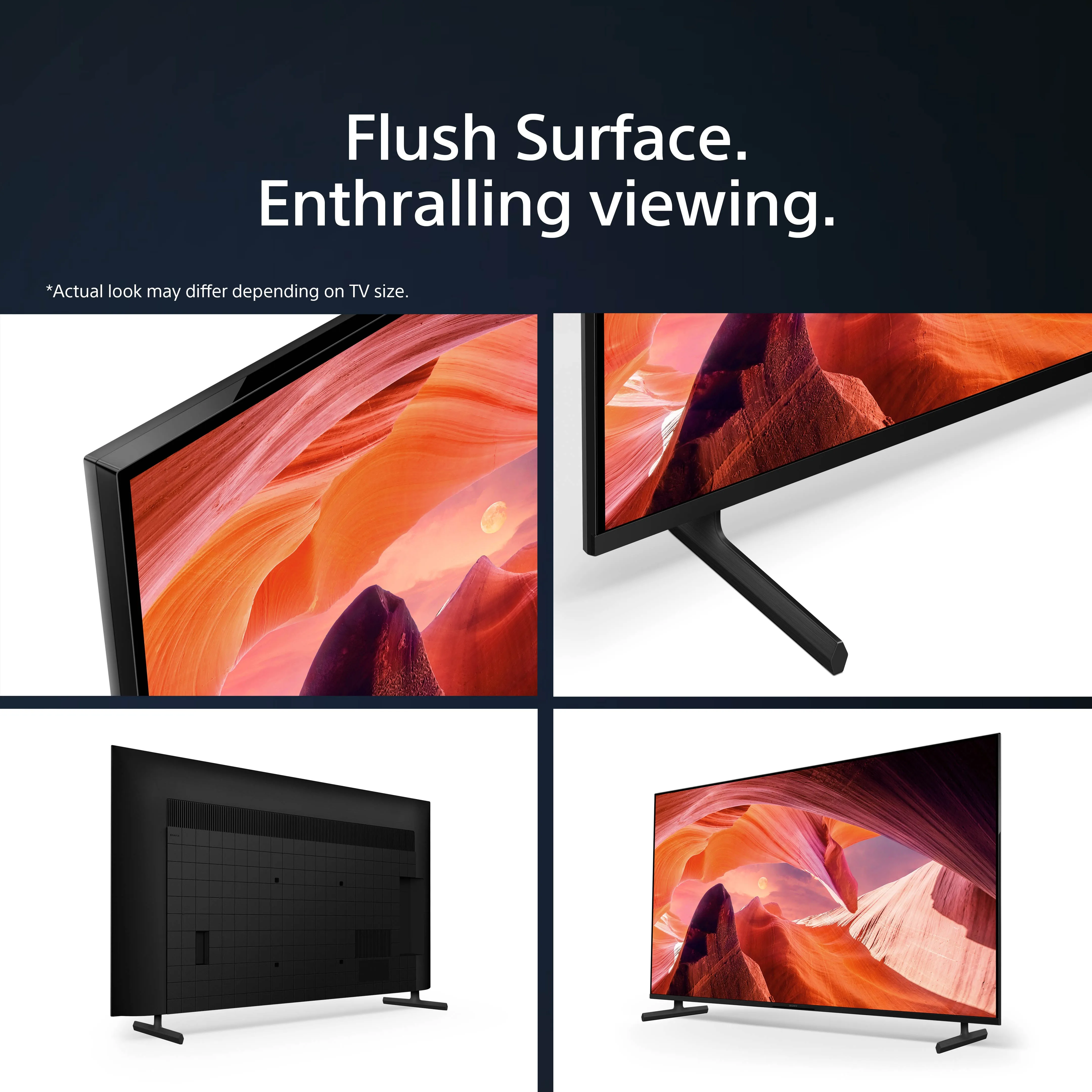 Sony KD85X80LU 85 Inch X80L LED 4K UHD HDR Google Smart Bravia TV 2023