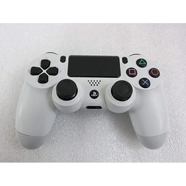 Sony PlayStation 4 Pro Glacier 1TB Gaming Consol White with BOLT AXTION Bundle Refurbished