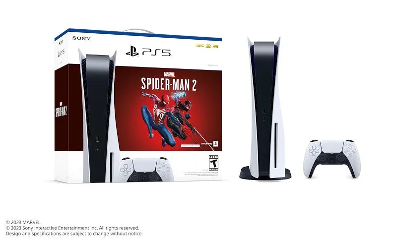 Sony PlayStation 5 Spider Man 2 Bundle