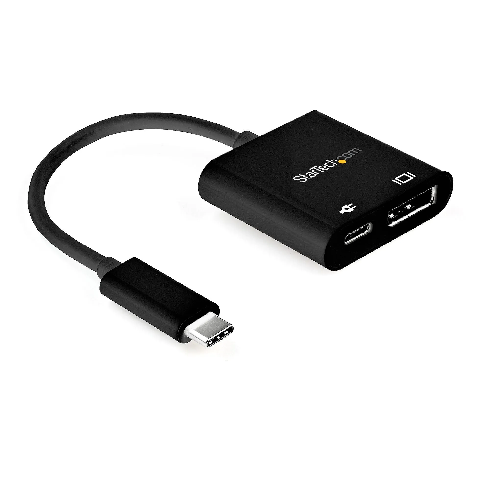 Startech.Com Usb C To Displayport Adapter With 60W Power Delivery Pass-Through - 8K/4K Usb Type-C To Dp 1.4 Video Conver