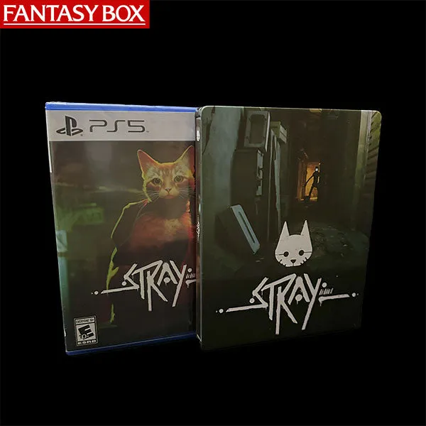 Stray PS5 Game & Steelbook Bundle | Fantasybox