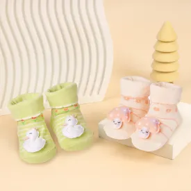 Swans and Shrooms Socks - Pack of 2