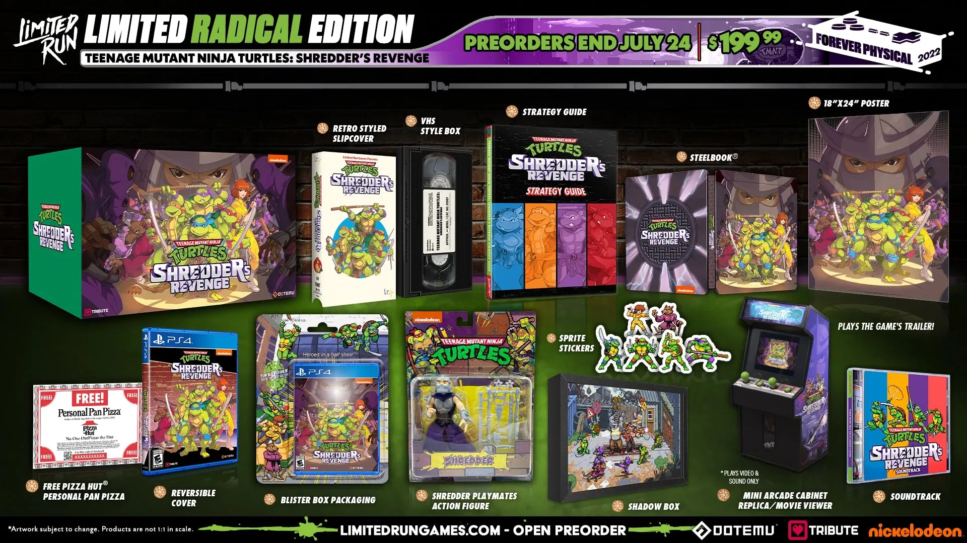 TEENAGE MUTANT NINJA TURTLES: SHREDDER'S REVENGE RADICAL EDITION (PS4)