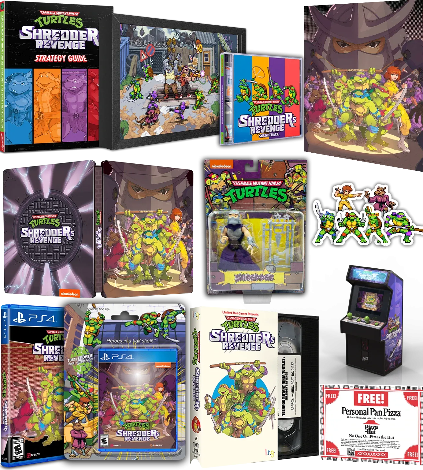 TEENAGE MUTANT NINJA TURTLES: SHREDDER'S REVENGE RADICAL EDITION (PS4)