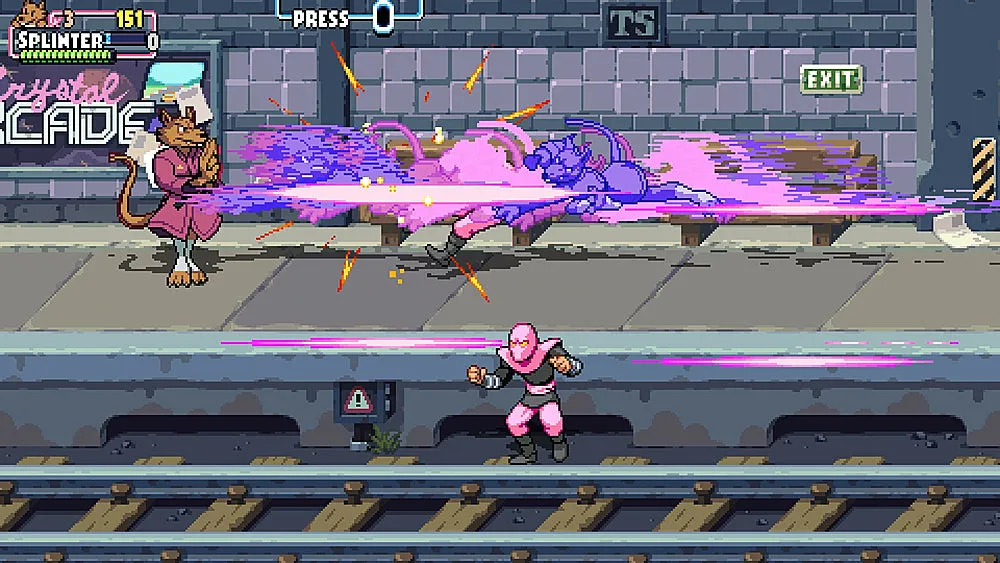 TEENAGE MUTANT NINJA TURTLES: SHREDDER'S REVENGE RADICAL EDITION (PS4)