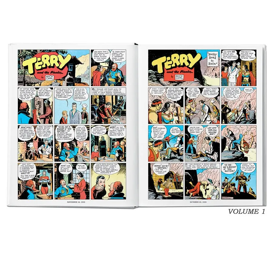 Terry And The Pirates: The Master Collection HC BUNDLE Vol. 1 & Vol. 13