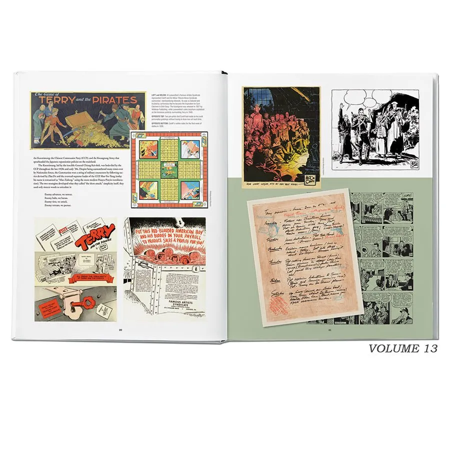 Terry And The Pirates: The Master Collection HC BUNDLE Vol. 1 & Vol. 13