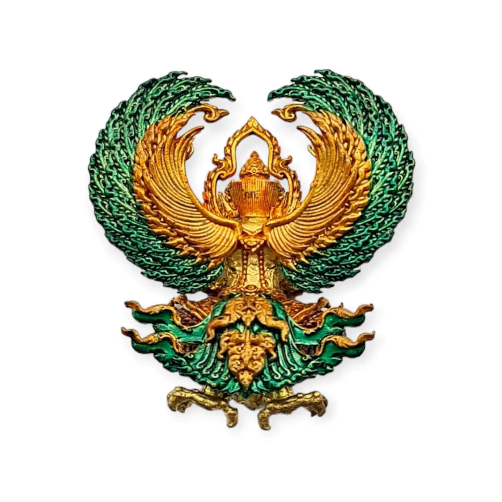 Thai amulet Phraya Krut Garuda Maha Sethtee 1st Edition Phra Aj Nikom Lucky Charm Pendant Authentic Genuine