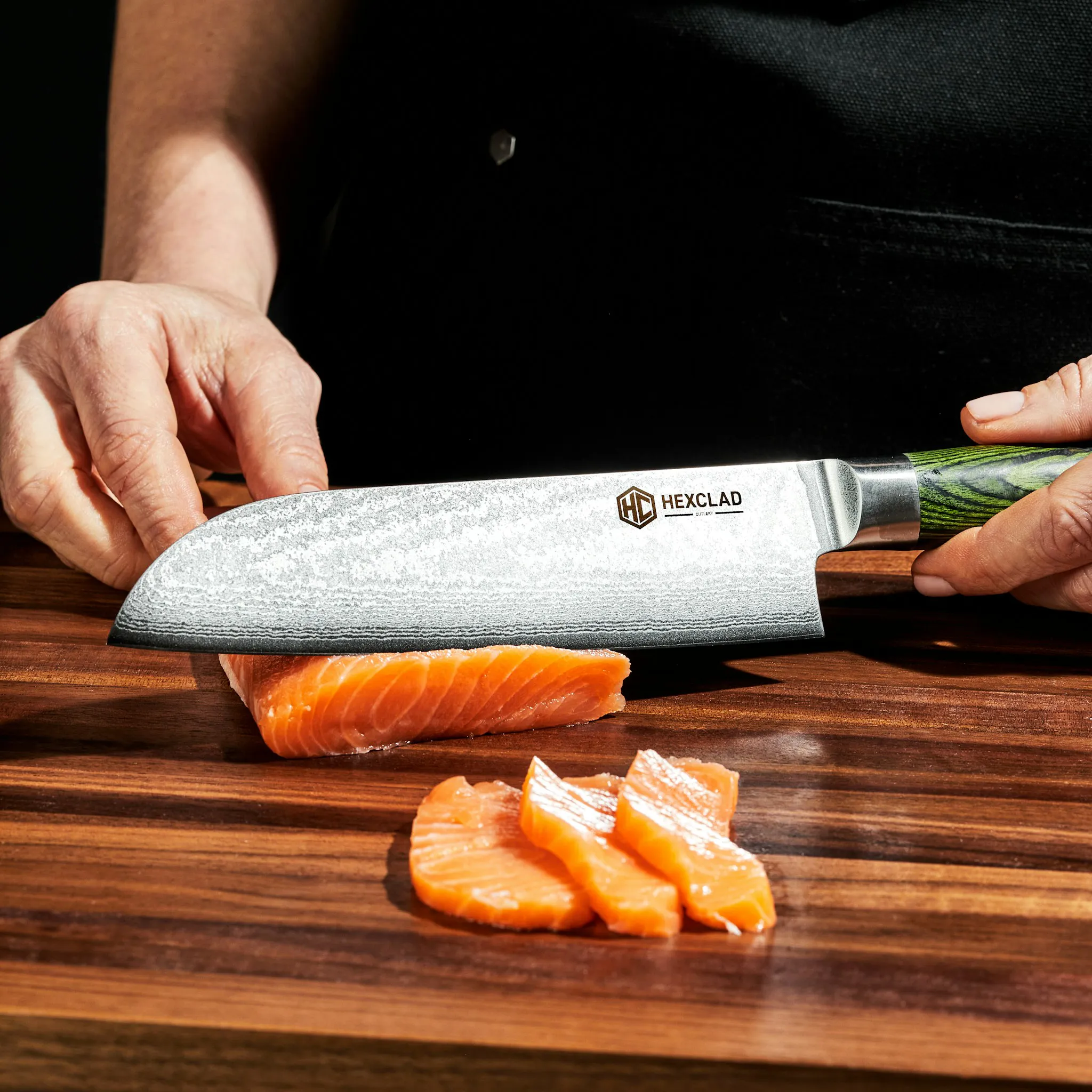 The Essential 6pc Japanese Damascus Steel Knife Set