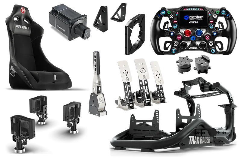 TR8 PRO WITH MOTION, WHEEL, WHEELBASE AND PEDALS
