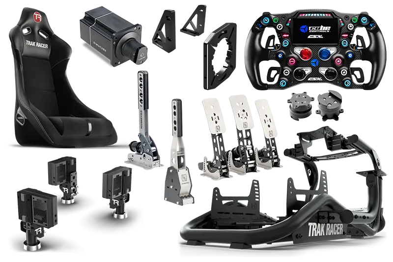 TR8 PRO WITH MOTION, WHEEL, WHEELBASE AND PEDALS