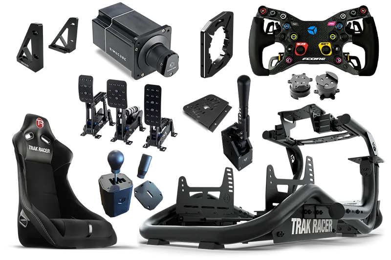 TR8 PRO WITH WHEEL, WHEELBASE AND PEDALS
