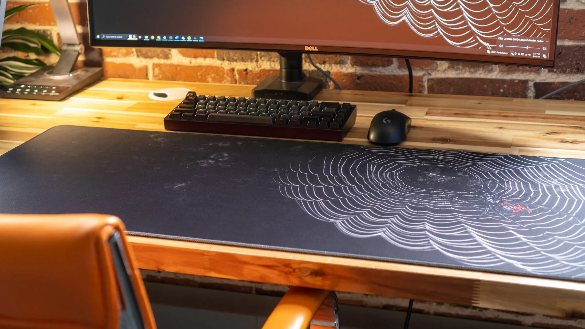 Wally1k "Black Widow" Content Creator Collaboration Limited Edition Gaming XL Mouse Pad