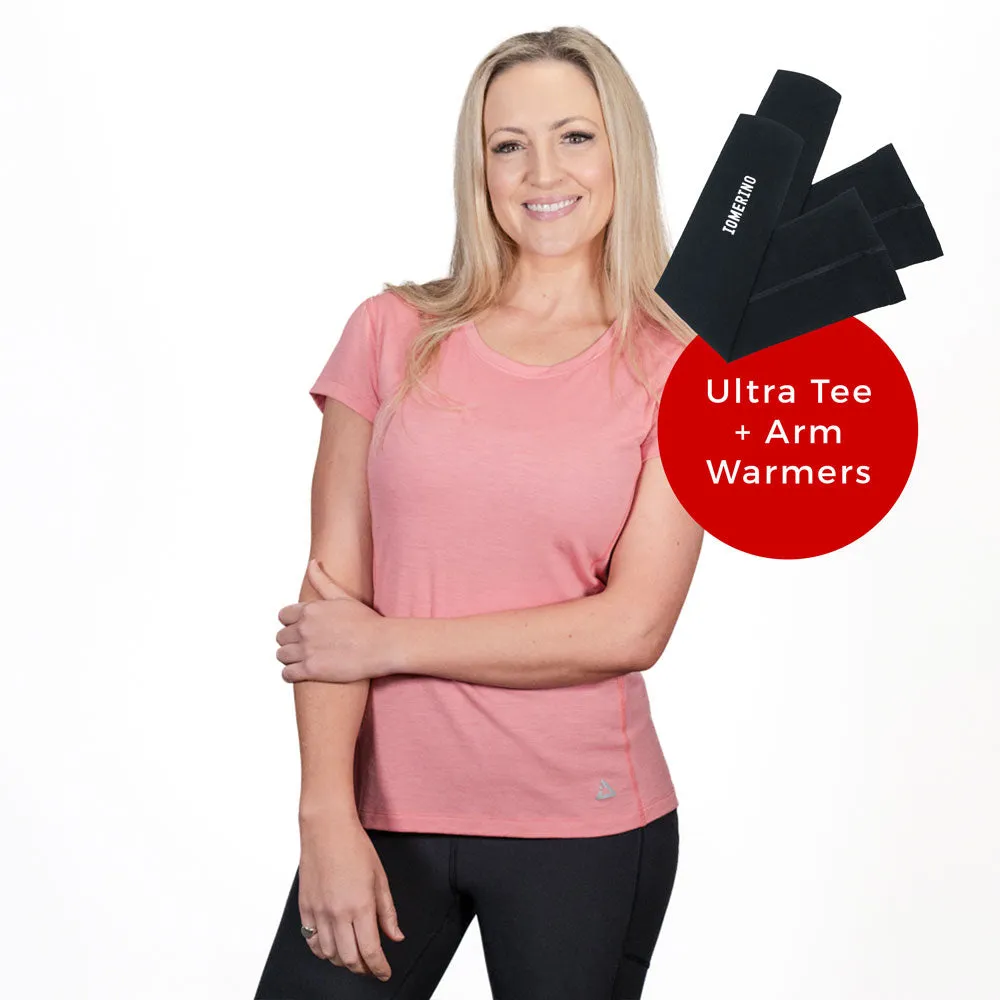 Women's Ultra Tee - Arm Warmer Bundle