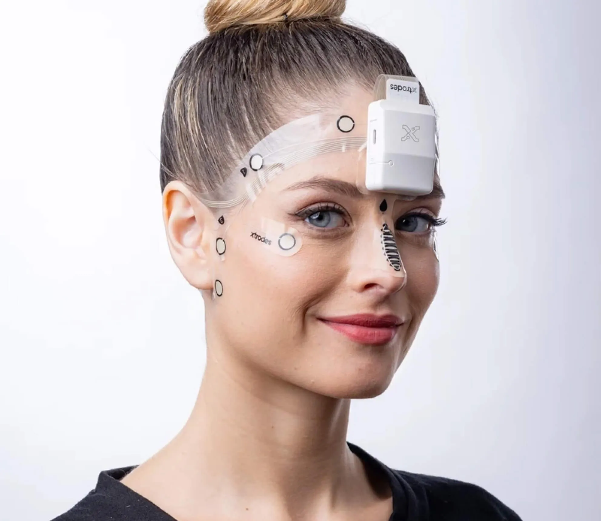 xtr Multi-electrode Patches Bundle (10x EEG₁₆, 10x EEG₁₂, 10x EXG₂) with data acquisition unit