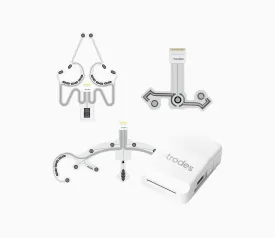 xtr Multi-electrode Patches Bundle (10x EEG₁₆, 10x EEG₁₂, 10x EXG₂) with data acquisition unit