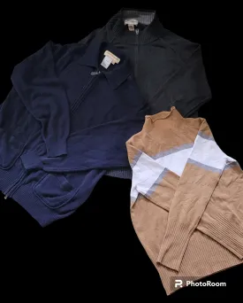 Y2k- double zipper sweater and round neck 72 pieces