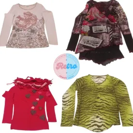 Y2K Italian Tops: 10 Pieces