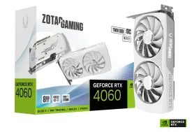 Zotac Gaming Geforce Rtx 4060 8Gb Twin Edge Oc - White Edition - Graphics Card - Geforce Rtx 4060 - 8 Gb - White